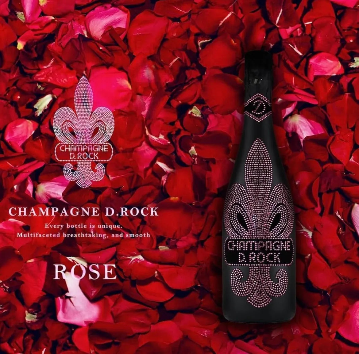 Champagne D.Rock Rosé - Rosuz